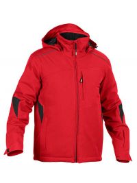 Rote Arbeits Winterjacke Herren